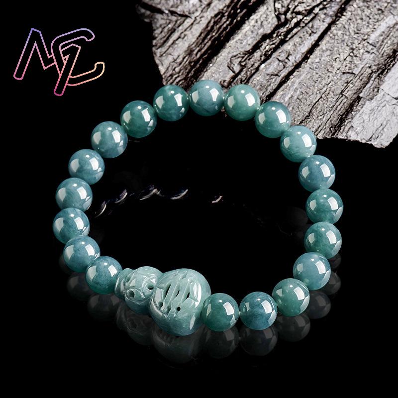 Myanmar Jadeite Gourd Bracelet - Bracelets 评论和价格