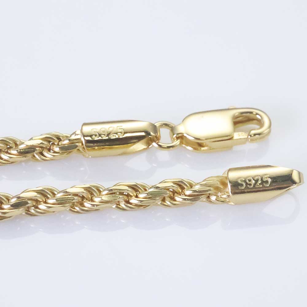 ESKEEM 3MM/5mm Men Women PVD 1 - 925 Sterling Silver Chain Necklace Men 评论和价格